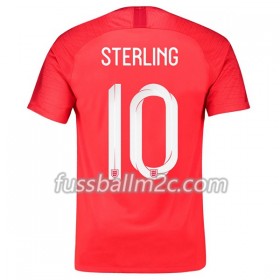 Fußballtrikots England Sterling 10 Auswärts Trikotsatz WM 2018